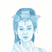 Mu Nihuang in blue